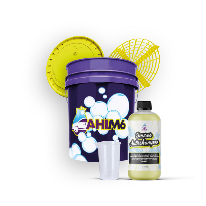 Saures Autoshampoo Set