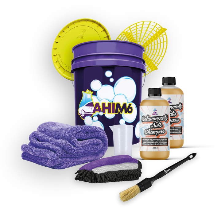 Schaumparty Autoshampoo Handwäsche Set Pro