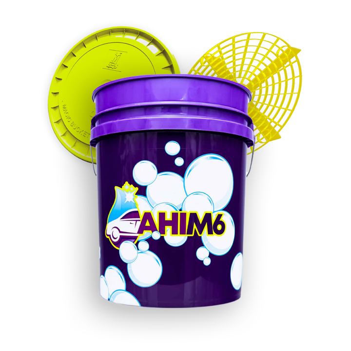 Wascheimer inkl. Schmutzsieb & Deckel