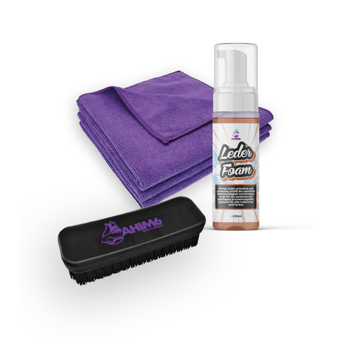 Leder Foam Set