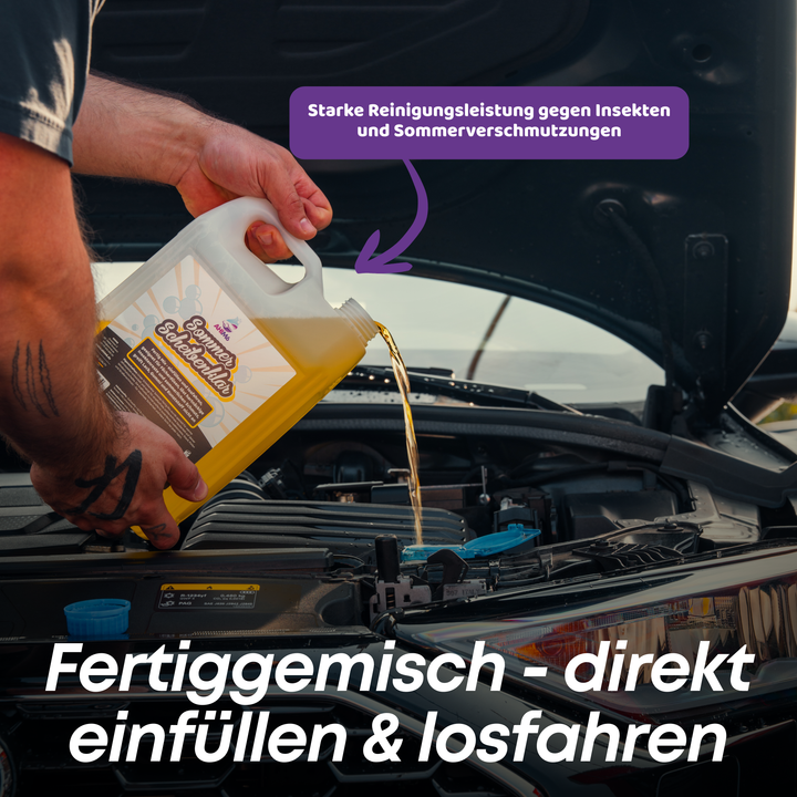 Sommer Scheibenklar Set Plus