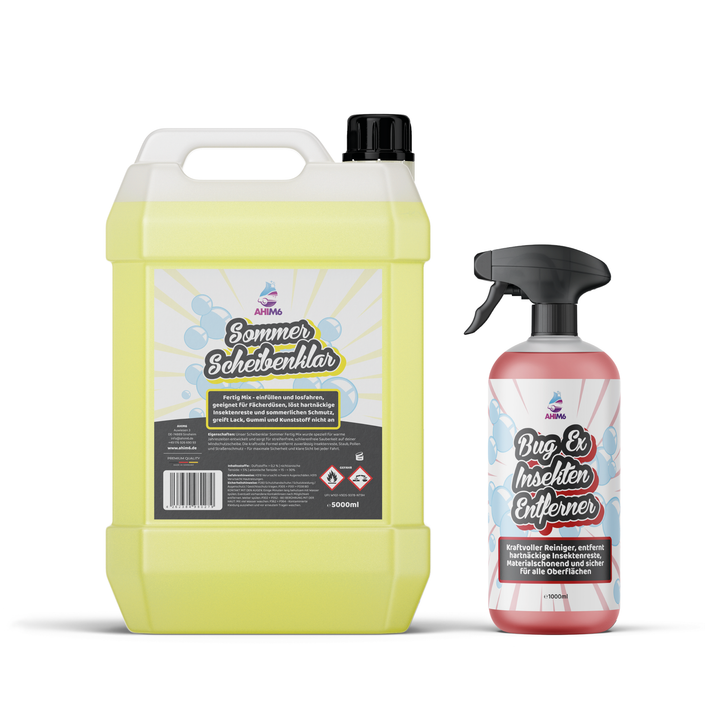 Sommer Scheibenklar Set