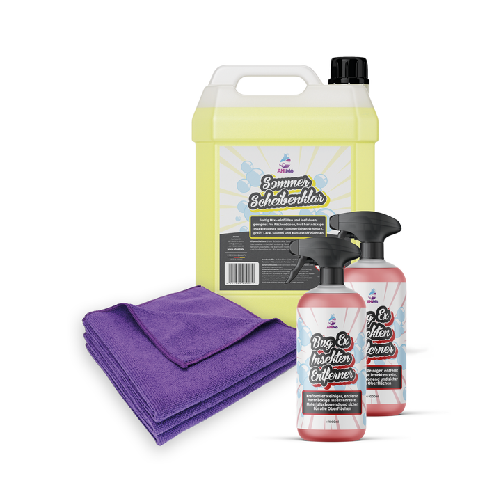 Sommer Scheibenklar Set Plus