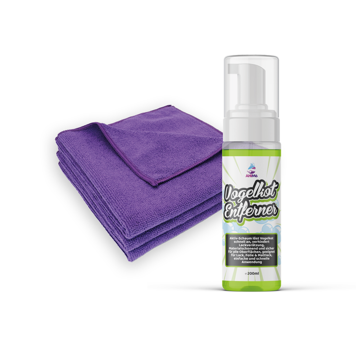 Vogelkot Entferner Set