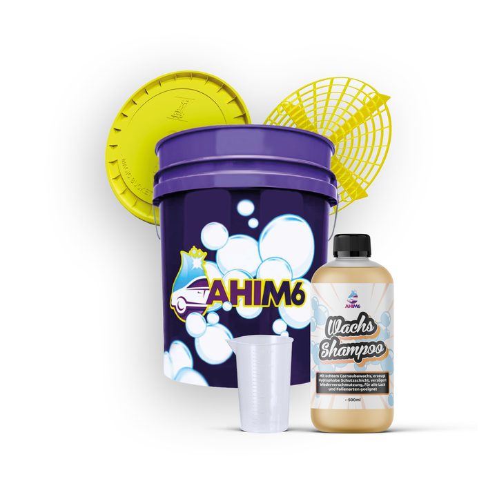 Wachs Shampoo Handwäsche Set