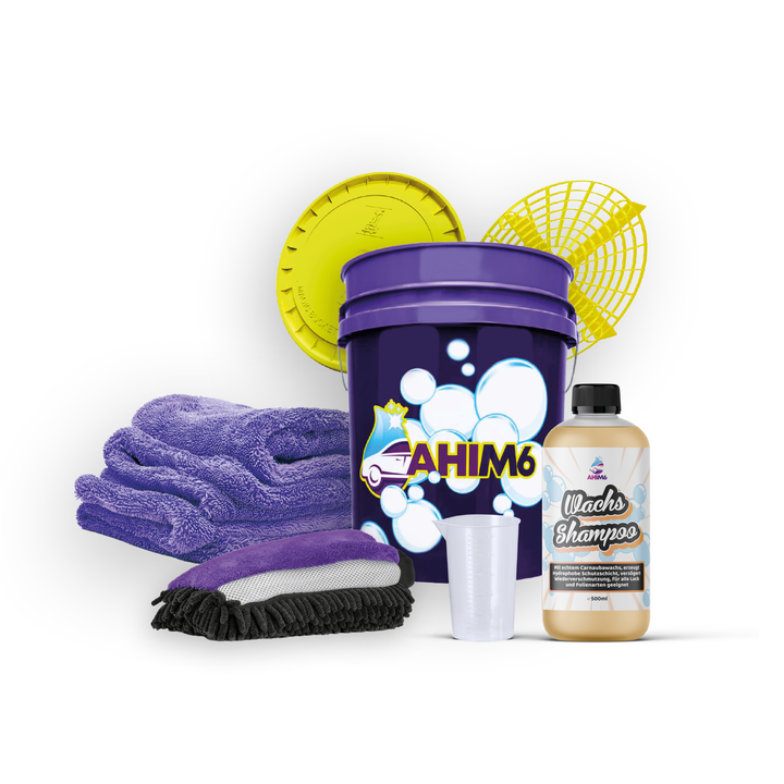 Wachs Shampoo Handwäsche Set Plus