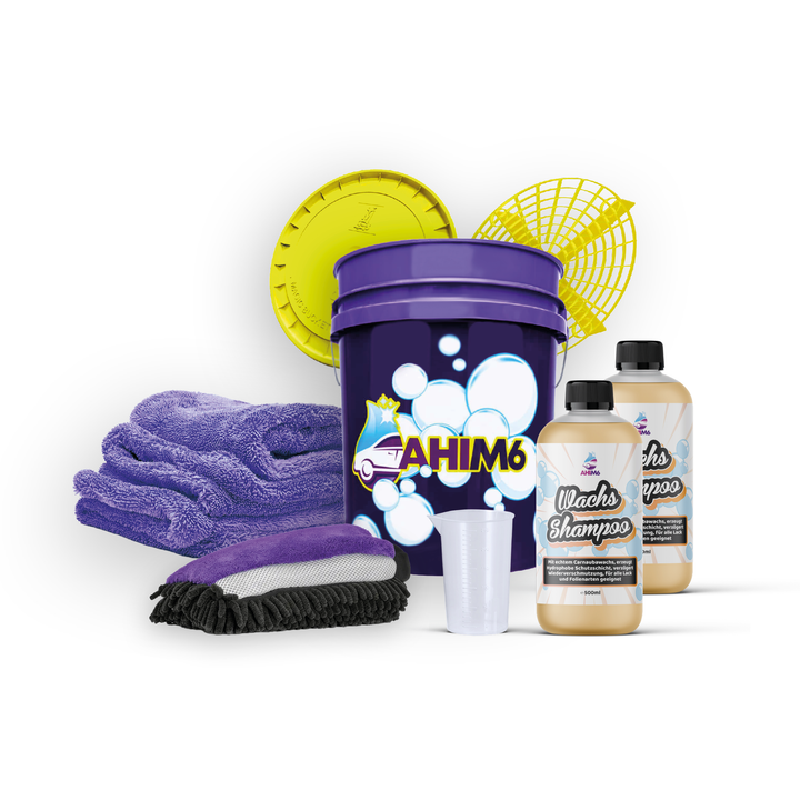 Wachs Shampoo Handwäsche Set Pro