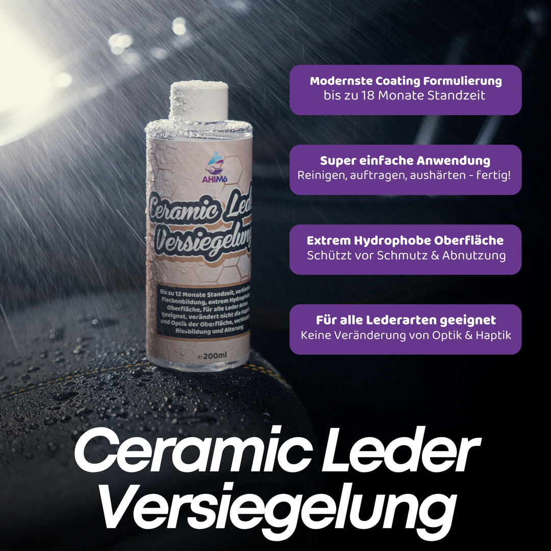 Ceramic Leder Versiegelung Set