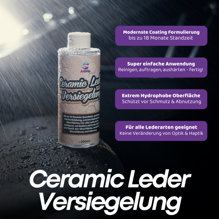 Ceramic Leder Versiegelung Set