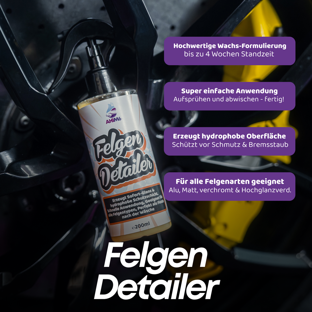 Felgen Versiegelung Set Plus