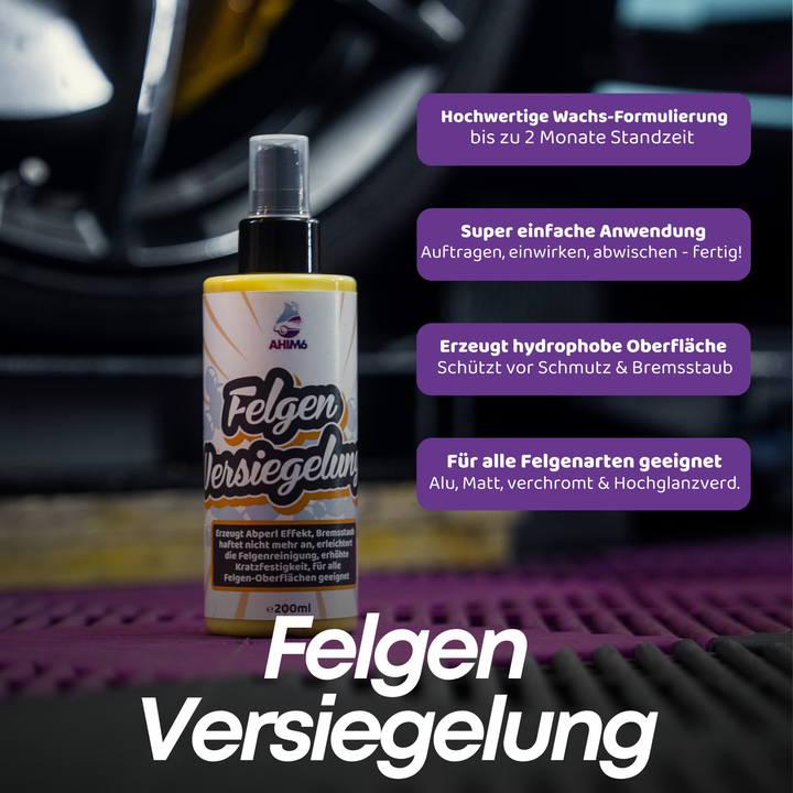 Felgen Versiegelung Set Plus