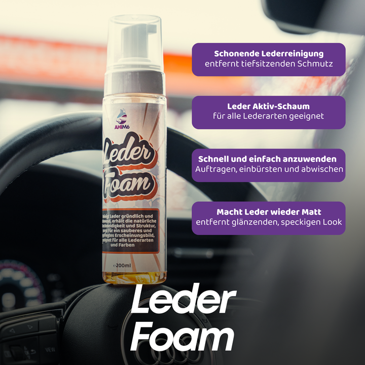 Leder Foam Set Plus