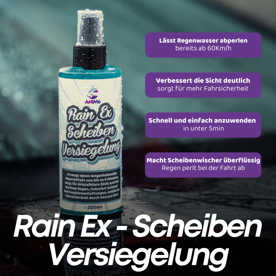 Rain Ex Scheibenversiegelung Set Pro