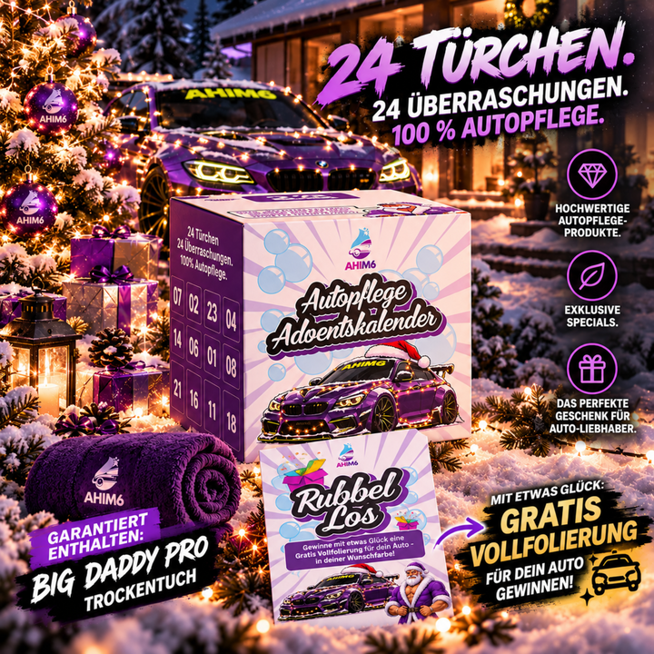 Autopflege Adventskalender Vorbestellung