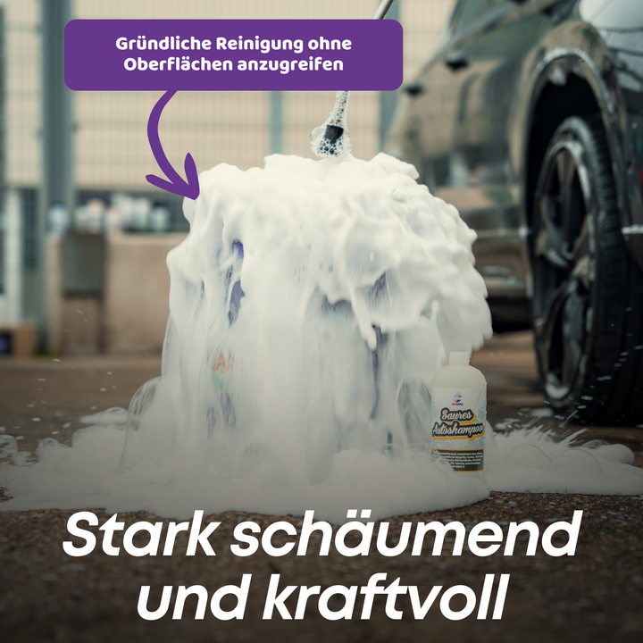 Saures Autoshampoo Set Pro