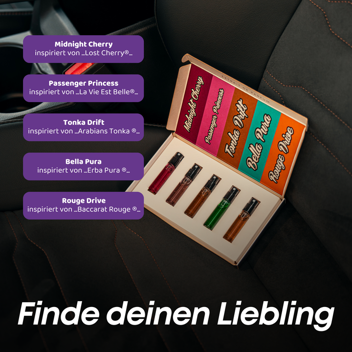 Luxury Auto Parfum Tester Set