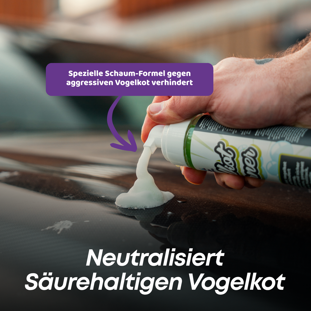 Vogelkot Entferner Set