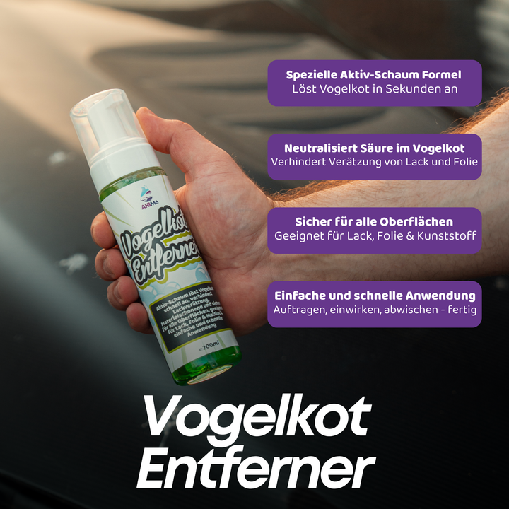 Vogelkot Entferner Set