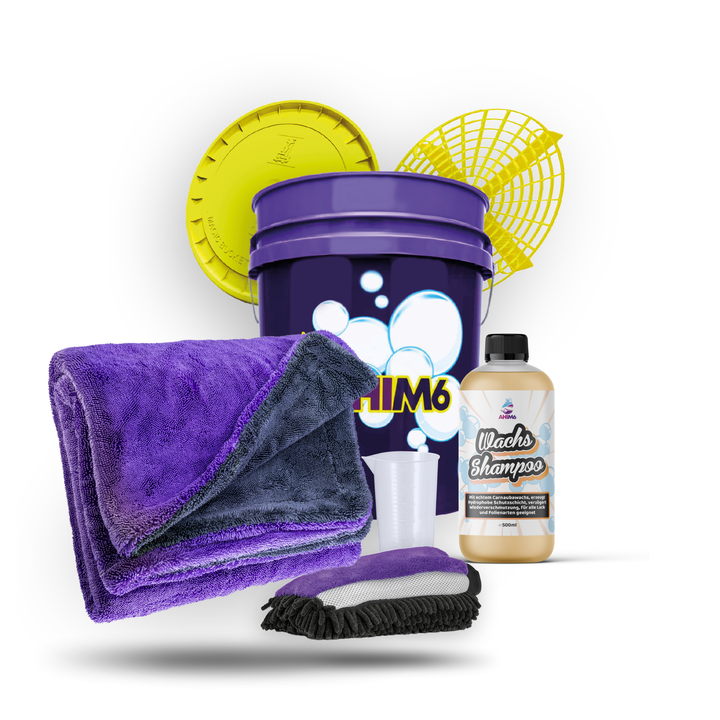 Wachs Shampoo Handwäsche Set Plus