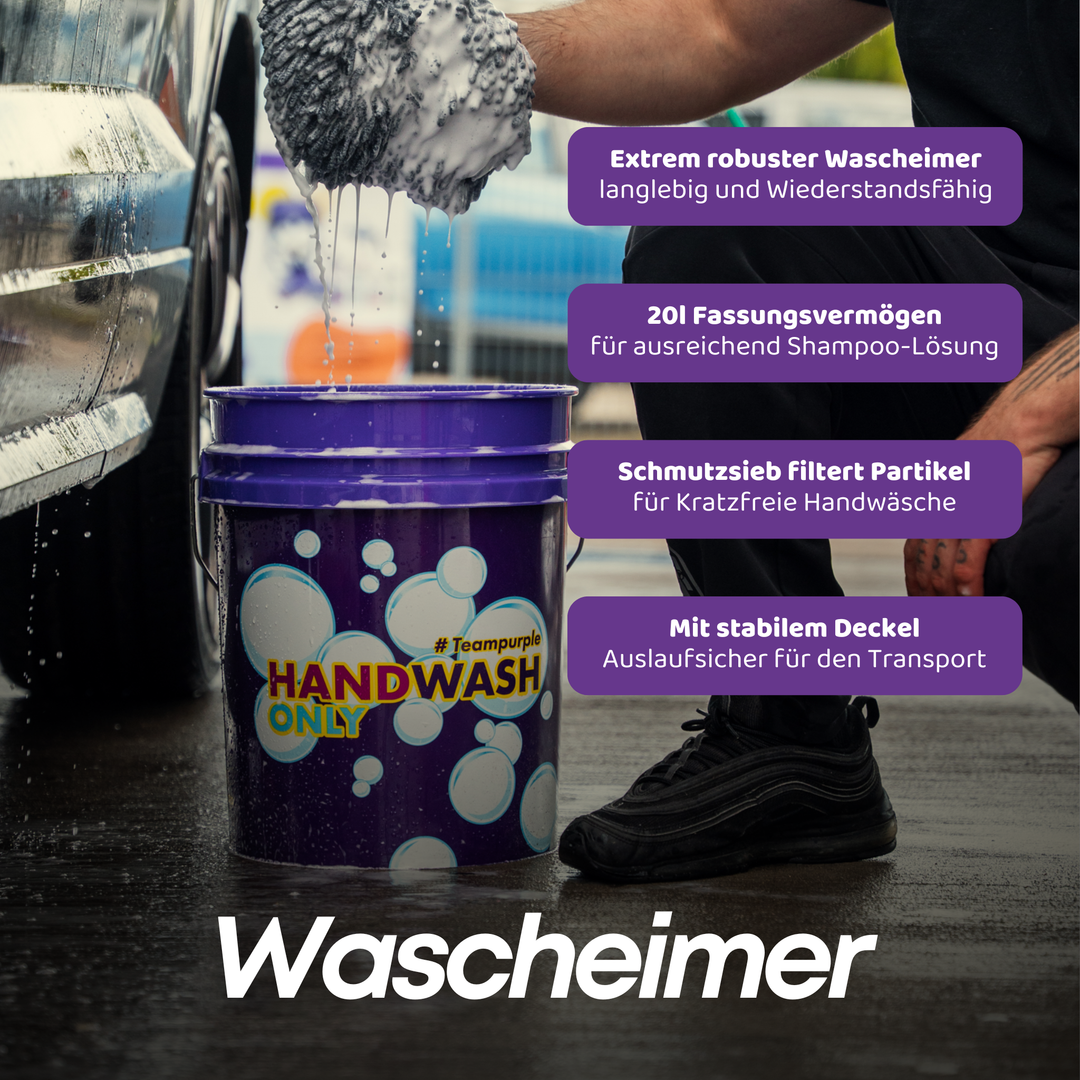 Schaumparty Autoshampoo Handwäsche Set Plus